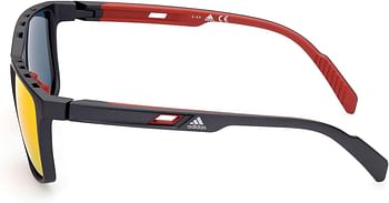 ADIDAS Men's Navigator SP003502L56 Sunglasses 56-17-140 - Black