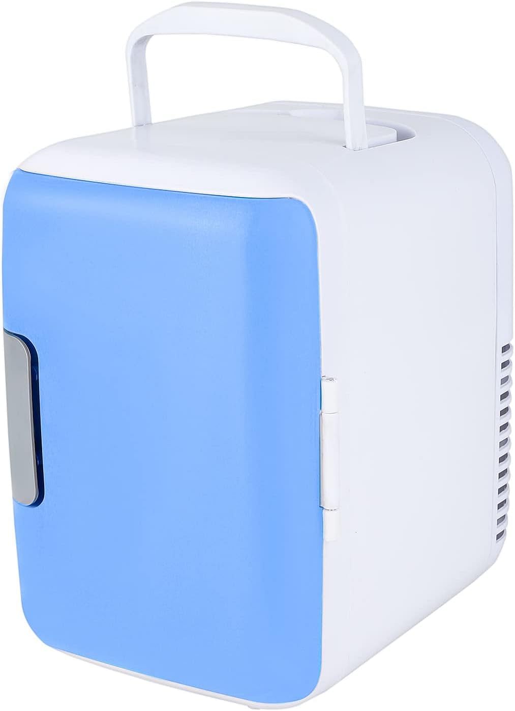 4L Mini Car Refrigerator Portable Freezer Warmer Cooler Mini Dormitory Refrigerator for Camping Travel Home Fridge