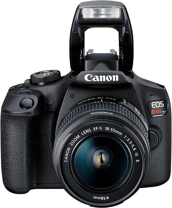 Canon Eos Rebel T7 Digital SLR Camera With 18-55MM Lens (2727C016AA) - Black