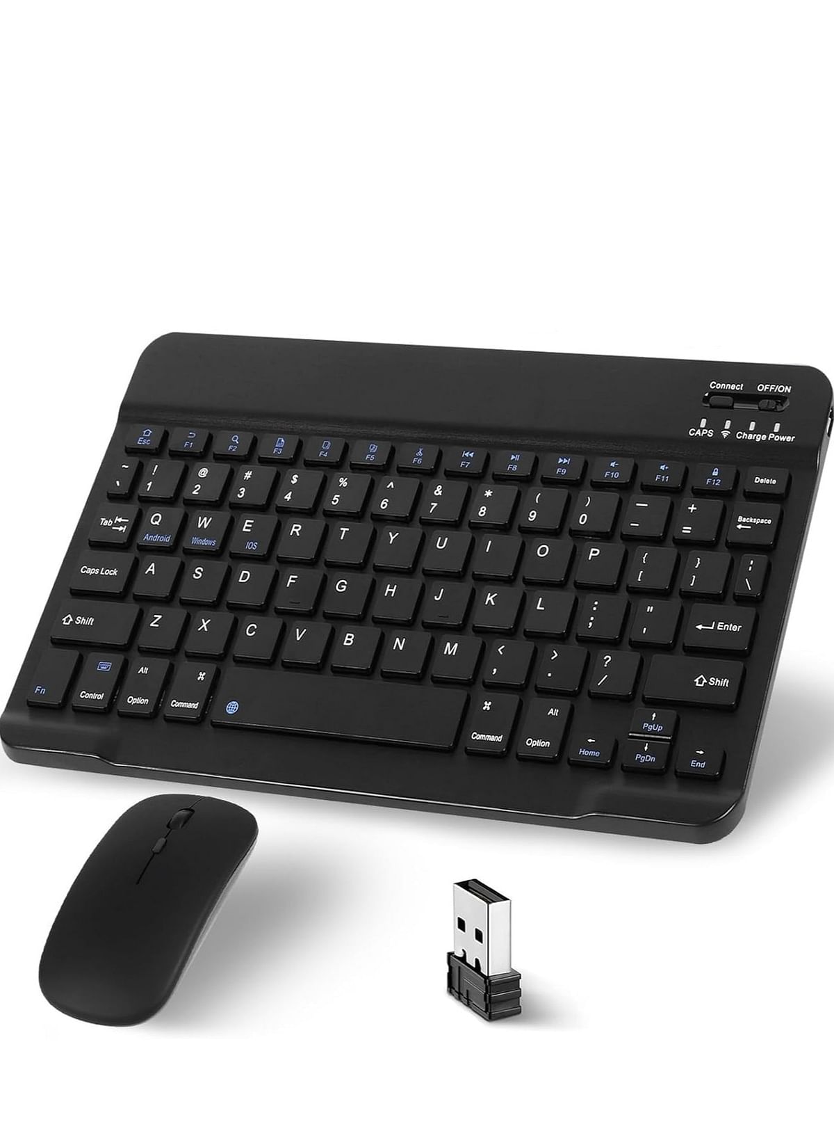 Wireless Keyboard and Mouse Combo Sleek, Portable, and Efficient (Multicolour)