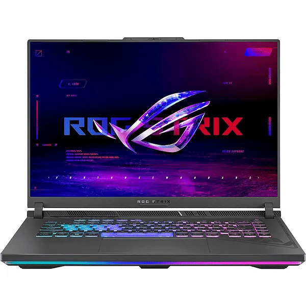 Asus Rog Strix G16 16” 16:10 FHD 165Hz Display 13th Gen Gaming Laptop Core i7 16GB Ram 1TB SSD NVIDIA GeForce RTX 4060 (G614JV-AS74) Windows 11 English Keyboard - Grey