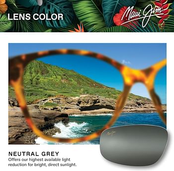 Maui Jim Sunglasses | Sugar Beach - Gloss Black/Neutral Grey Polarized