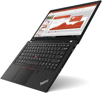 Lenovo Thinkpad T490 - 14" Inch Feature-Packed Corporate Workhorse- 8th Gen Core i5, 8GB DDR4 Ram, 256GB NVMe SSD,14 Inch FHD (1920*1080) Anti Glare Display, ENG/ARABIC Backlit Keyboard, Finger print, Ethernet Port, Windows 11 Pro