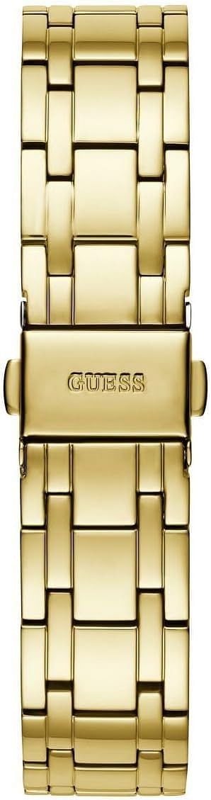 Guess Women's Gold Tone and Green Dial Analog Watch GW0033L8