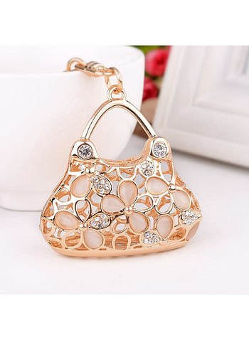 Pack of 4 Hand Bag Shape Key Ring Cute Women Fashion Bag Car Pendant Key chain