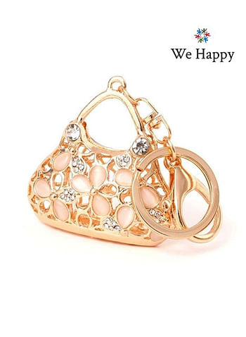 Pack of 4 Hand Bag Shape Key Ring Cute Women Fashion Bag Car Pendant Key chain