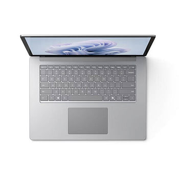 Microsoft 13.5" 2256 x 1504 Pixel sense Multi-Touch Surface Laptop 6 Intel Core Ultra 5 135H 8GB Ram (ZJN-00001) 256GBSSD  Windows 11 Pro -Platinum