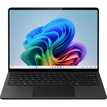 Microsoft Surface Laptop 7 Copilot+ PC 13.8 Inch PixelSense Touchscreen Snapdragon X Plus 10-Core 16GB Ram LPDDR5x 512GB SSD Integrated Qualcomm Adreno Graphics ZGM-00037 Windows 11 Home English Keyboard - Black