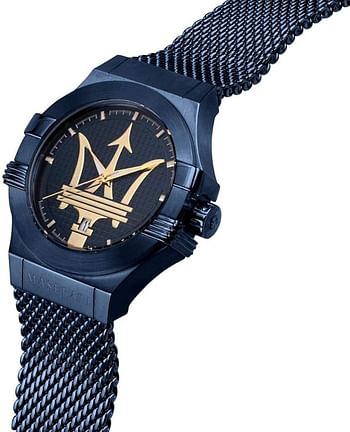 Maserati Men's Blue Edition Collection Stainless Steel Watch PVD - R8853108008 - size 42mm - Blue