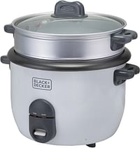 Black & Decker 1.8 Liter Rice Cooker - RC1860 - White