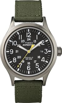 Timex Men's T49961 Expedition Scout Watch One Size - Green Nylon