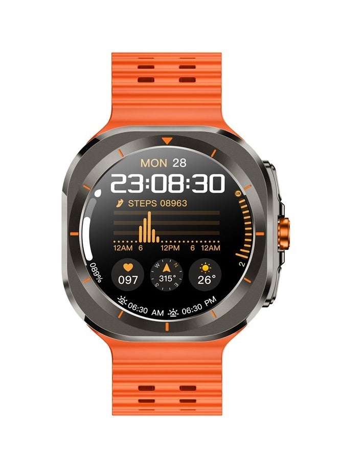 Z7 Ultra Smartwatch for Men, Outdoor, 1.46 Inch Large Screen, Bluetooth Call, Health Permission, Fitness Tracker Orange