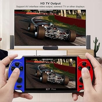 Handheld Game Console 5.1inch X7 Plus Video Game Players Double Rocker 8GB Memory Built in 1000 Games MP5 Game Controller