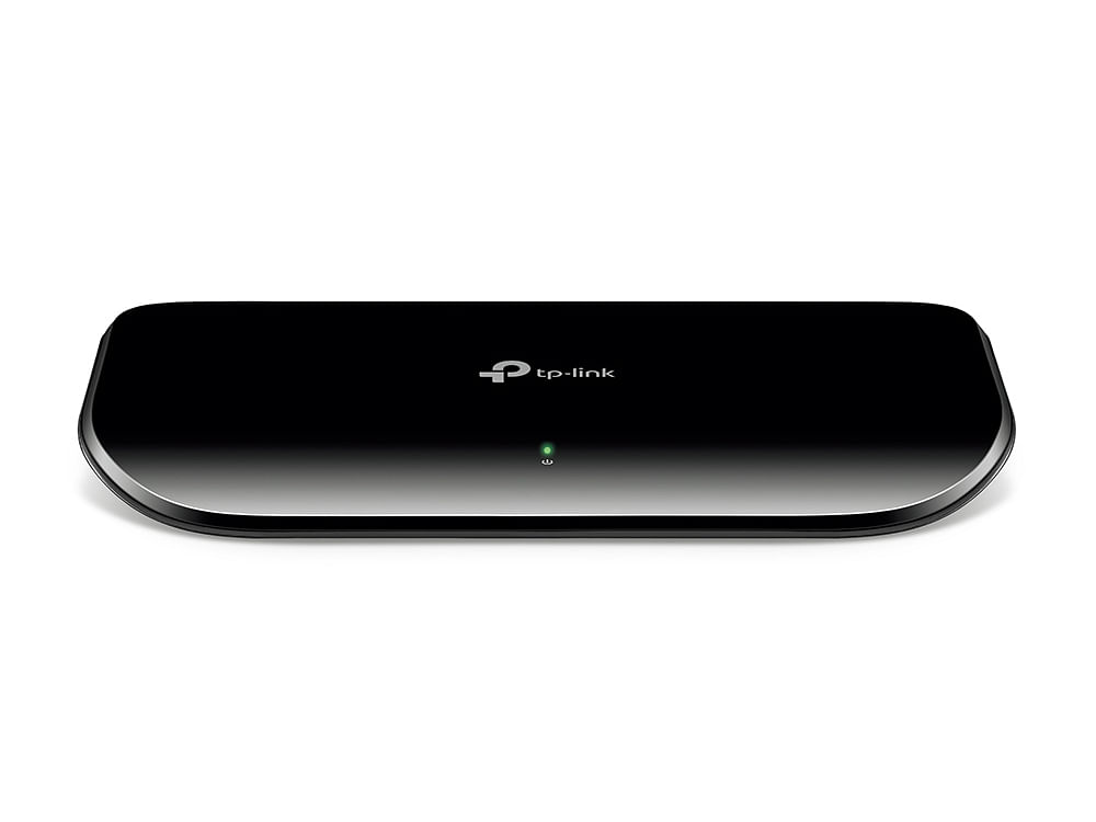 TP-LINK 8 Port Gigabit Desktop Switch - TL-SG1008D - Black