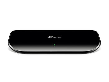 TP-LINK 8 Port Gigabit Desktop Switch - TL-SG1008D - Black