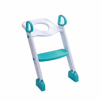 Children Baby Potty Toilet Seat Chair Trainer Training For Kids With Step Stool Ladder Random color