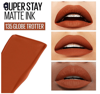 Maybelline New York Super Stay Matte Ink Liquid Lipstick, 135 Globe Trotter