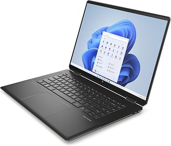 HP Spectre x360 2-in-1 Laptop 16 Inch 3K Touch Display Intel Core i7-13700H Intel EVO Intel Iris Xe Windows 11 QWERTZ with HP MPP 2.0 Tilt Pen 16GB DDR4 RAM - 1TB SSD - Black