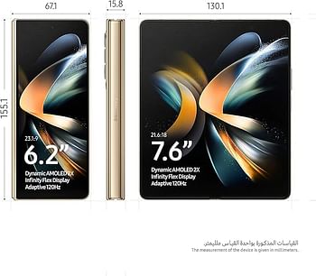 Samsung Galaxy Z Fold 4 256 GB Beige