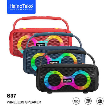 Haino Teko S37 Portable Wireless Speaker - Black