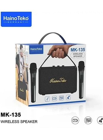 HainoTeko MK-135 Wireless Speaker, Powerful Sound and Versatile Features