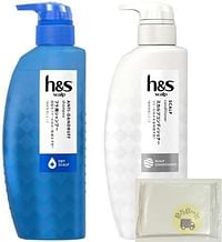 H&S Scalp Shampoo 11.8 fl oz (350 ml) + Conditioner, 12.3 oz (350 g) - Imported