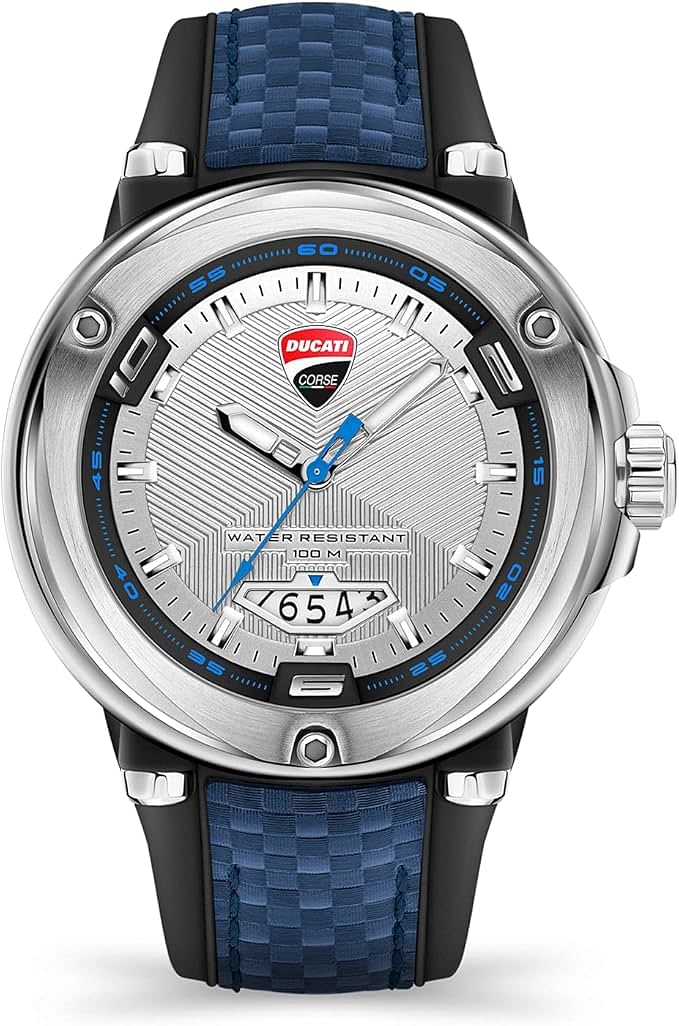 Ducati Analog Silver Dial Men's Watch-DTWGN2018905