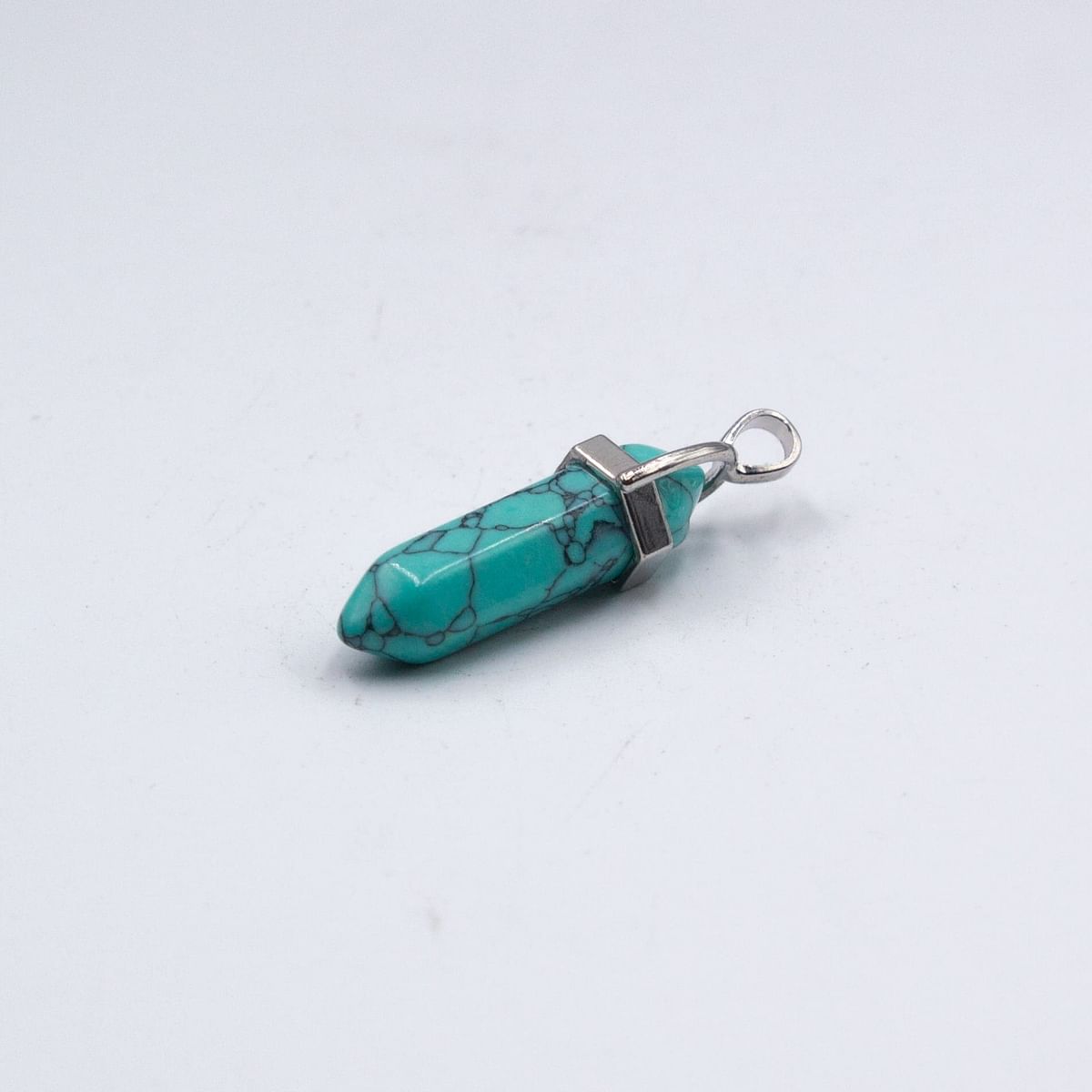 Himalayan turquoise crystal pendant Gemstone for Men & Women