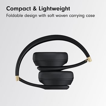 Beats Solo 4 Wireless Headphone Spatial Audio with Dynamic Head Tracking (MC2L4LL/A) Black / Gold