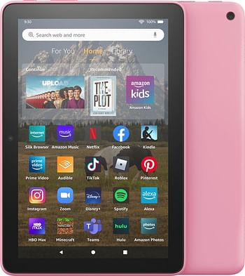 Amazn Fire HD 8 (12th Gen) 32GB Storage Rose