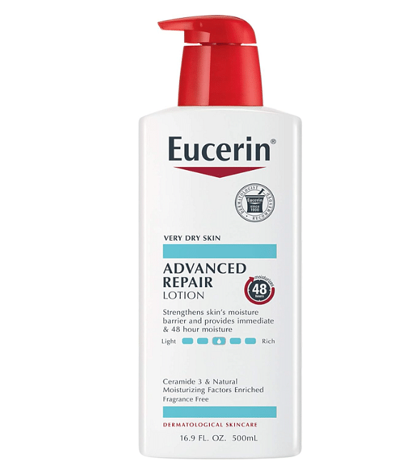 Eucerin Advanced Repair Lotion, Fragrance Free 500ml