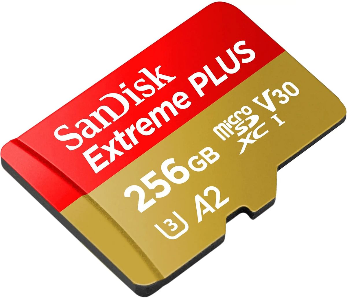 SanDisk Micro SD Extreme Plus Memory Card 256GB 200MB/S With Adapter