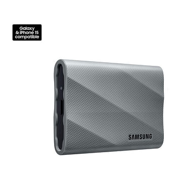 Samsung External SSD 2TB Storage Capacity T9 Portable MU-PK2T0G/WW - Grey