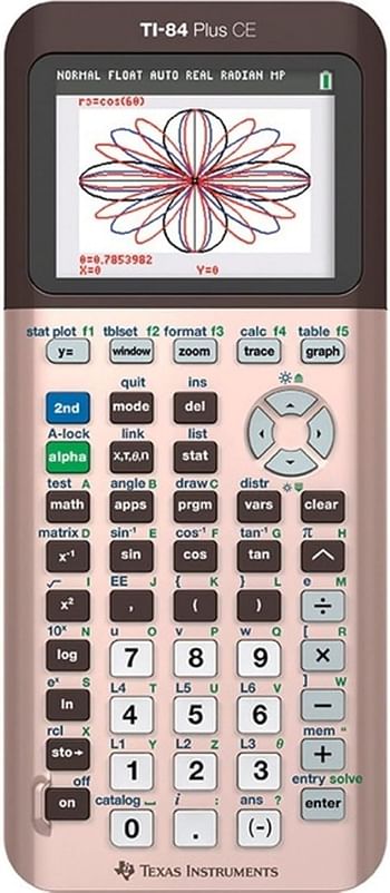 Texas Instruments Graphing Calculator (TI-84 Plus CE) Python Blue