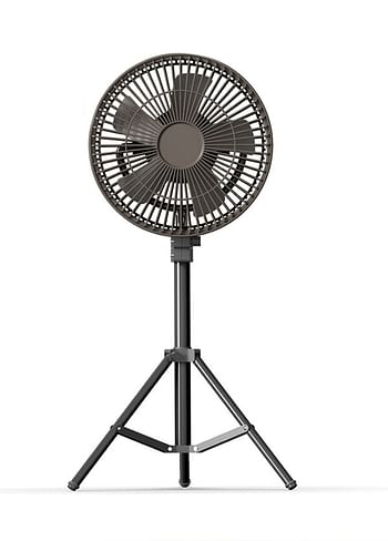 Outdoor Portable USB Fan - Black