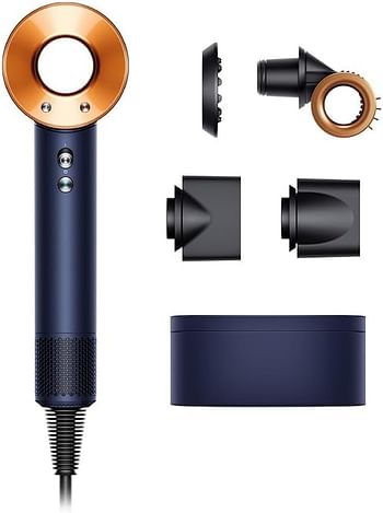 Dyson Supersonic Hair Dryer HD15, Prussian Blue, Rich Copper