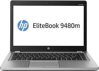 HP Elitebook Folio 9480M Business Laptop, Intel Core i7-4th Gen. CPU, 8GB RAM, 256GB HDD, 14 inch Display, Windows 10 Pro