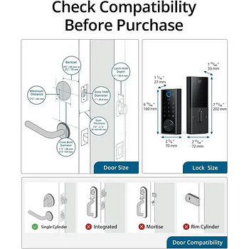 Eufy Security Smart Lock S230 (T8510P)- Black