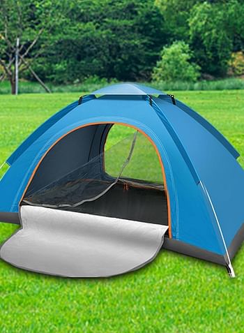 3 Person Tent For Camping, Waterproof Windproof Backpacking Tent, Easy Set Up Small Lightweight Tents, For All Seasons