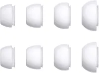 Apple Ear Tips for AirPods Pro (2nd Generation), Medium, 4 Pairs, Secure Fit, Noise Isolation, White, MC4V4ZM/A