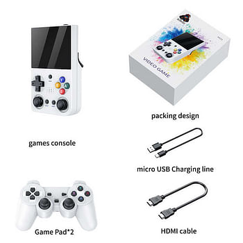 M21 Handheld Game Console 64gb 20000 Games Retro Video Gaming Console Portable Gaming Players For PS1 Random color