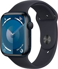 Apple Series 9 45MM/SM (GPS) Smart Watch (MR993LW/A) Midnight Aluminum / Midnight