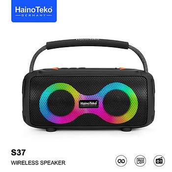 Haino Teko S37 Portable Wireless Speaker - Black