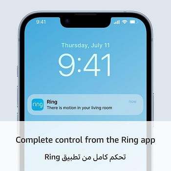 كاميرا Ring Indoor Camera الجديدة بالكامل (الجيل الثاني) من | كاميرا أمان داخلية قابلة للتوصيل | فيديو عالي الدقة 1080 بكسل، غطاء للخصوصية، واي فاي، بديل DIY لنظام CCTV | نسخة تجريبية مجانية لمدة 30 يومًا من Ring Protect | 2 كاميرا