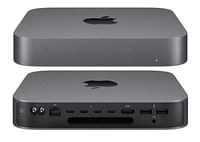 Apple Mac Mini (2.3GHz Dual-Core Intel Core i5, 2GB DDR3 RAM, 500GB HDD) – Compact Desktop Computer with Intel HD Graphics 3000, Ideal for Everyday Home and Office Tasks