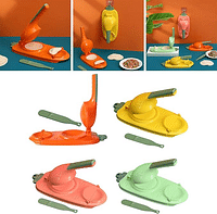 New Best-Quality Manual Dumpling Maker Utensils Dumpling Wrapper for Baking Kitchen Pancakes Unique Gift and thoughtful present for friends, family, and baking enthusiasts New Year kitchen tool Multicolors