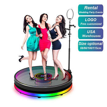 360 Degree Rotating Picture Selfie Magic 360 Photo Booth 360 Video Booth Automatic Photobooth