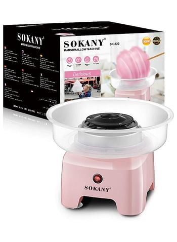 SOKANY SK-520 Cotton Candy Machine for Home, Cotton Candy Machine for Children's Birthday Parties Various Parties-Multicolor