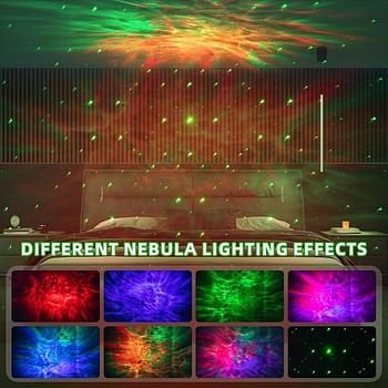 Galaxy Projector,Star Projector Galaxy Light, Night Light for Kids Bedroom Ceiling Gaming Room Decor, Mini Cute with Remote Control, Sky Starry Nebula Aurora Lamp