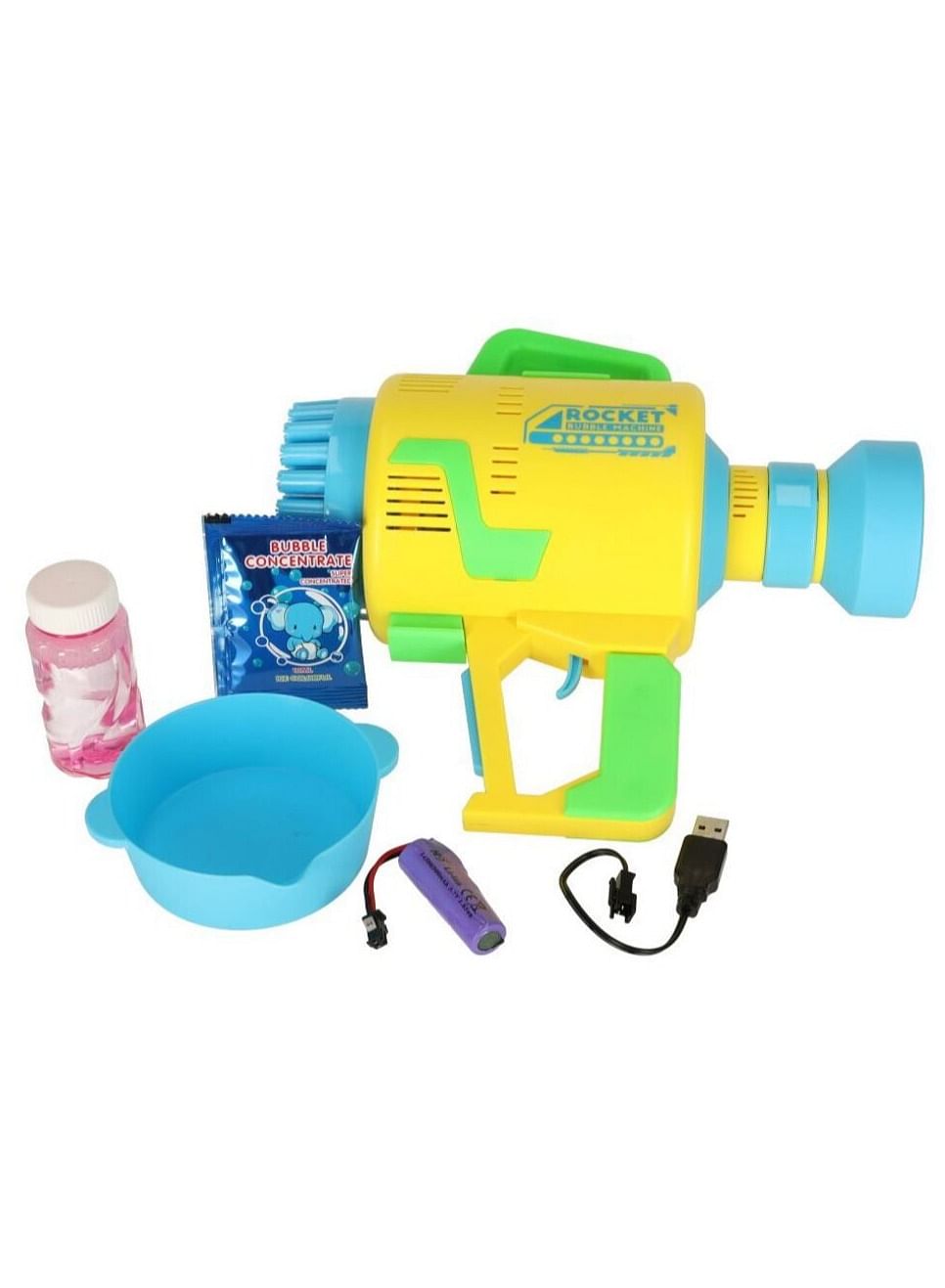 Rocket Electric Soap Bubble Blowing Machine